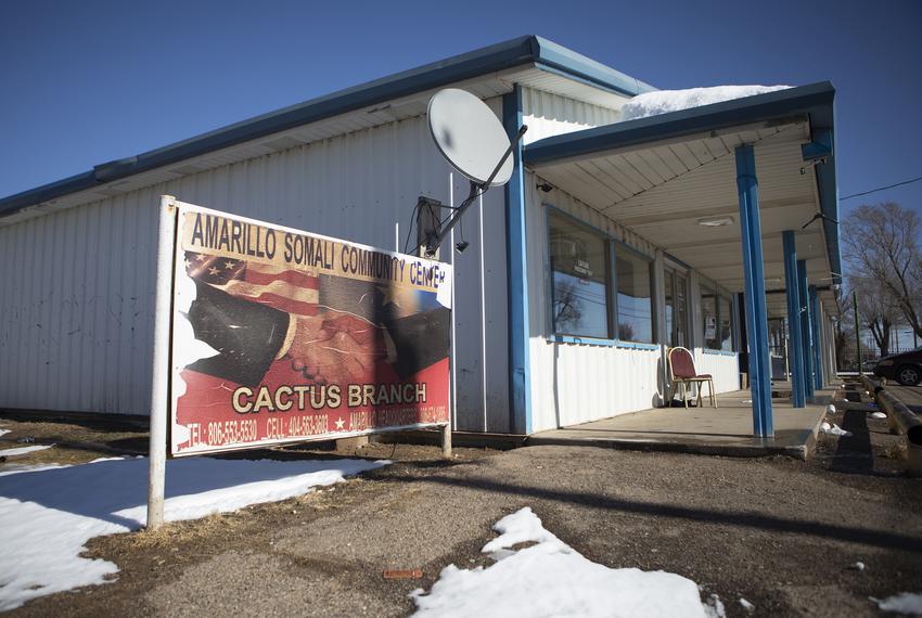 A Cactus branch of the Amarillo Somali Community Center on Jan. 29, 2020.