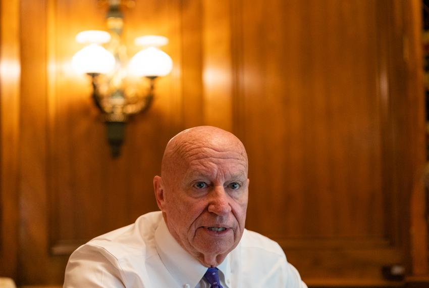 U.S. Rep Kevin Brady, R-The Woodlands, in his office in Washington on Nov. 17, 2022.