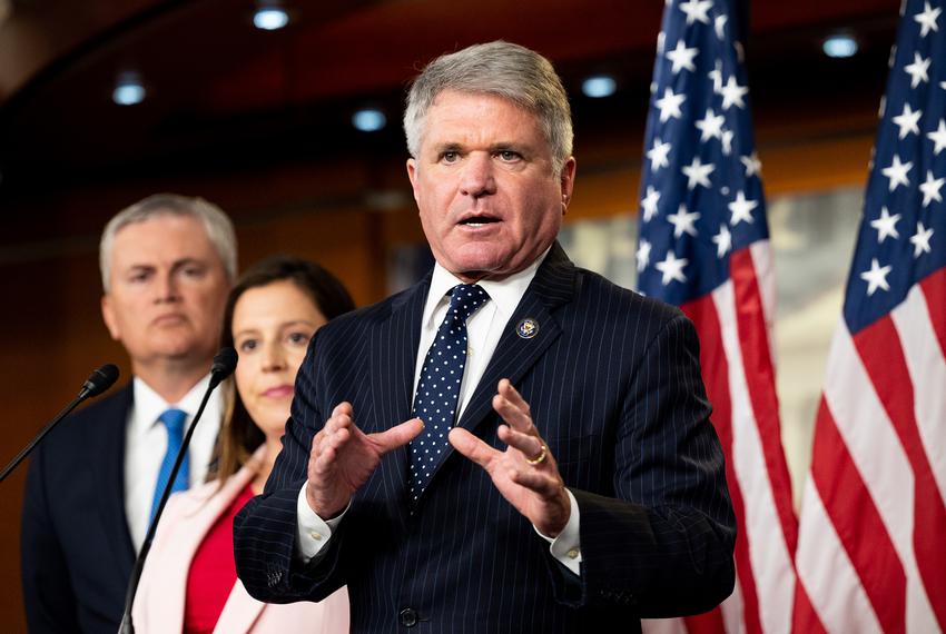 U.S. Rep. Michael McCaul, R-Austin, spoke during a press conference about COVID-19 in Washington, D.C., on June 23, 2021.