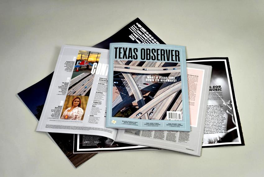 The Texas Observer was founded in 1954.